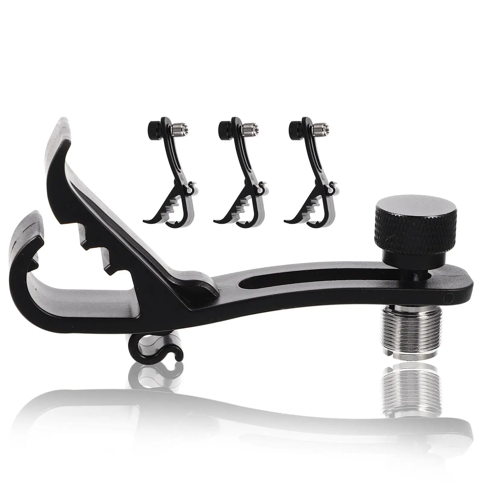 4pcs Black Plastic Drum Clips Microphone Lifters Anti-shock Compact Lightweight Portable Mount Standard Drum Set Hold Handheld
4pcs Black Plastic Drum Clips Microphone Lifters Anti-shock Compact Lightweight Portable Mount Standard Drum Set Hold Handheld