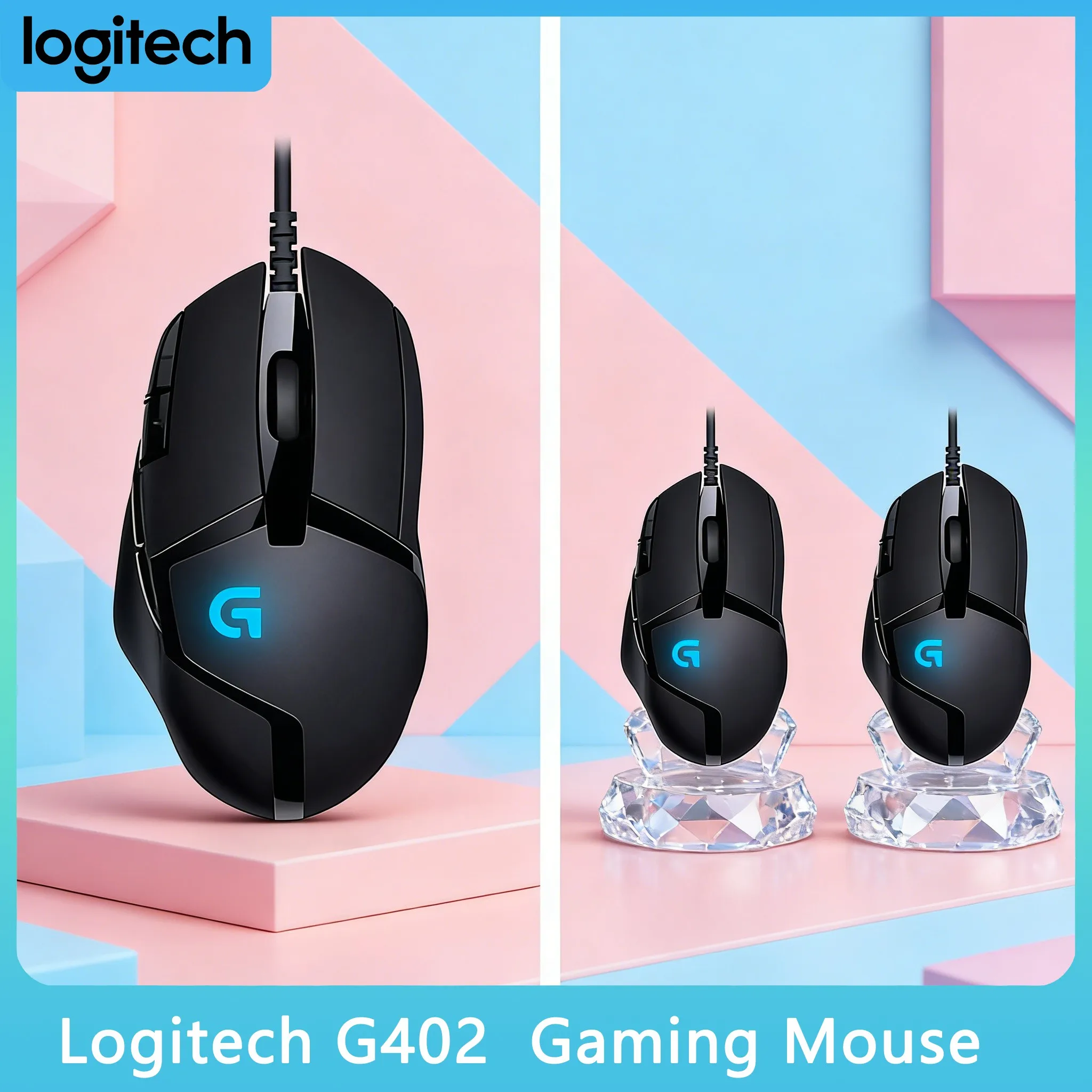 G402 - 20 Million Clicks Durability for Gaming Enthusiasts
G402 - 20 Million Clicks Durability for Gaming Enthusiasts