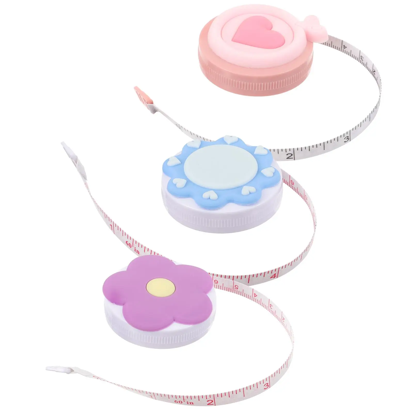Macaron Tape Measure Mini Portable PVC Cute Measuring Tool for Sewing Body Measurements Flower
Macaron Tape Measure Mini Portable PVC Cute Measuring Tool for Sewing Body Measurements Flower