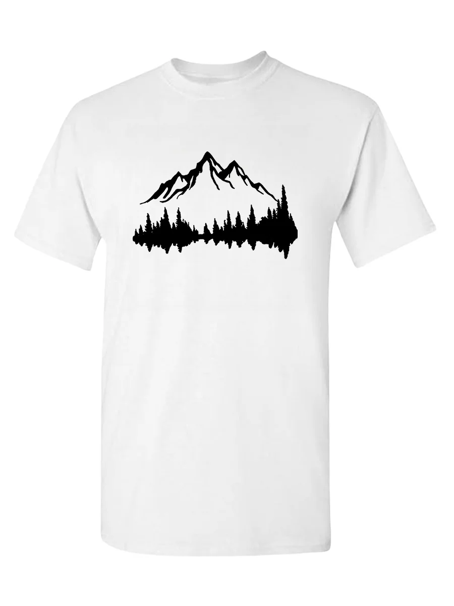 Men's Short Sleeve Round Collar Fashion Trend Breathable T-Shirt Outdoor Tee Quick-Dry Hiking Shirt Mountains and Forests Print
Men's Short Sleeve Round Collar Fashion Trend Breathable T-Shirt Outdoor Tee Quick-Dry Hiking Shirt Mountains and Forests Print