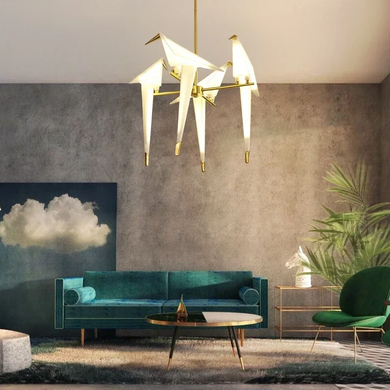 Modern Paper Bird LED Pendant Chandeliers Lighting Home Living Room Bedroom Hanging Wall Lamp Designer Indoor Art Table Lights
Modern Paper Bird LED Pendant Chandeliers Lighting Home Living Room Bedroom Hanging Wall Lamp Designer Indoor Art Table Lights