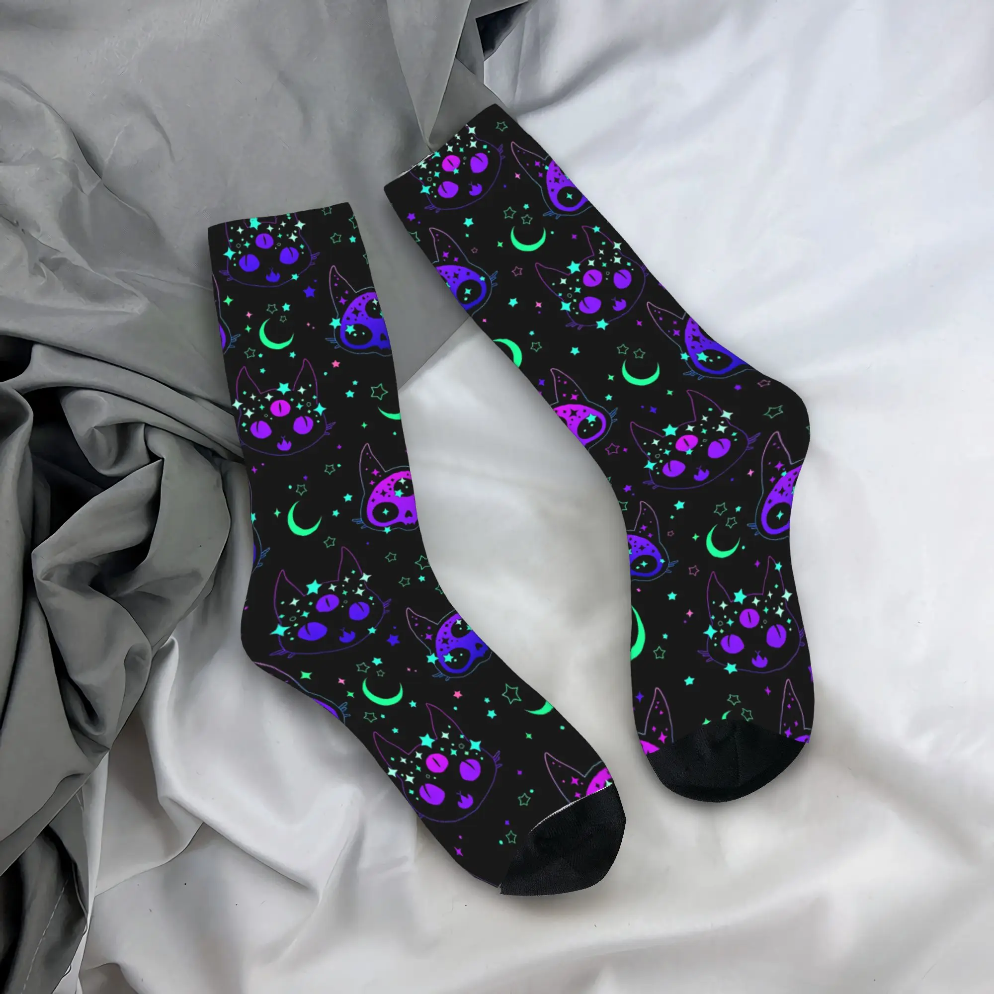 Neon Bright Cat Socks Autumn Stockings Leisure Adults Men Breathable Socks Design Running Anti Sweat Socks
Neon Bright Cat Socks Autumn Stockings Leisure Adults Men Breathable Socks Design Running Anti Sweat Socks