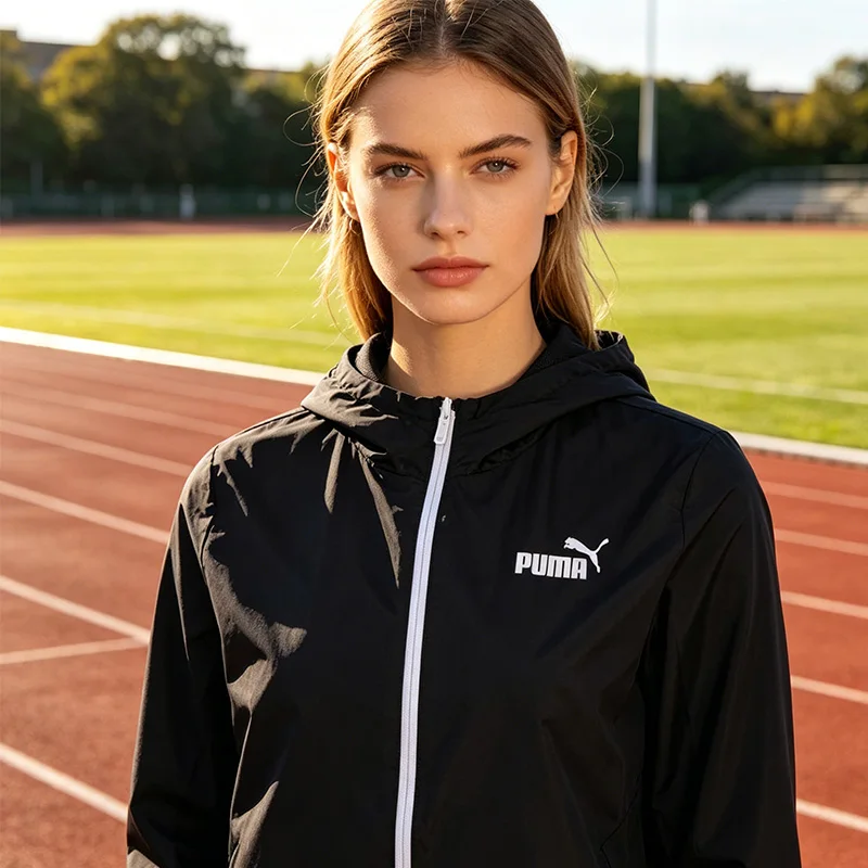 Puma Women's Woven Hooded Running Jacket, Lightweight Sports Windbreaker, Style 672909-52
Puma Women's Woven Hooded Running Jacket, Lightweight Sports Windbreaker, Style 672909-52