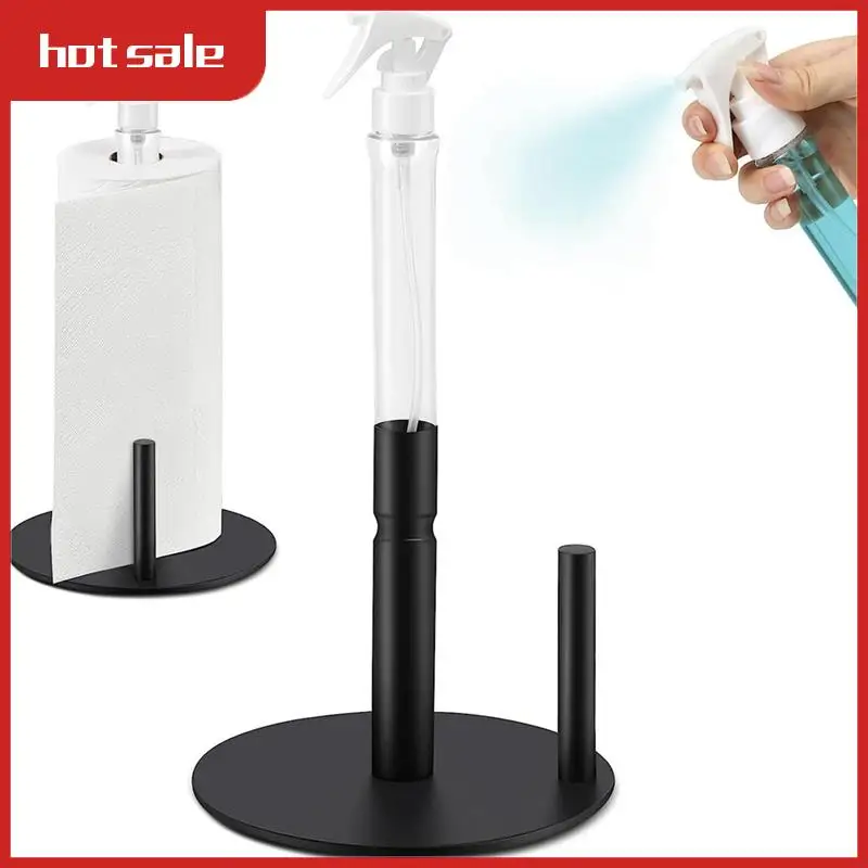 1Set Stainless Steel Paper Towel Holder Countertop Paper Towel Holder + Spray Bottle
1Set Stainless Steel Paper Towel Holder Countertop Paper Towel Holder + Spray Bottle