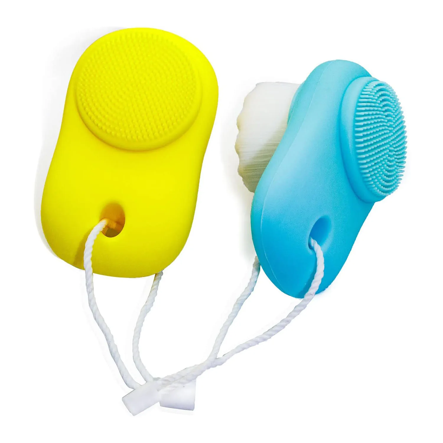 Facial Cleansing Brushes - Double Sided Face Scrubber for Deep Cleansing and Exfoliation, Soft Bristles Wash Brush
Facial Cleansing Brushes - Double Sided Face Scrubber for Deep Cleansing and Exfoliation, Soft Bristles Wash Brush