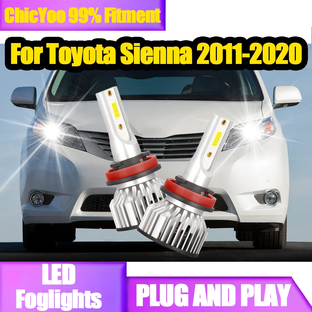 2X H11 H8 H9 20000LM High Power Low Beam 90W LED HeadLights HeadLamps 12V 6000K White Plug And Play For Toyota Sienna 2011-2020
2X H11 H8 H9 20000LM High Power Low Beam 90W LED HeadLights HeadLamps 12V 6000K White Plug And Play For Toyota Sienna 2011-2020