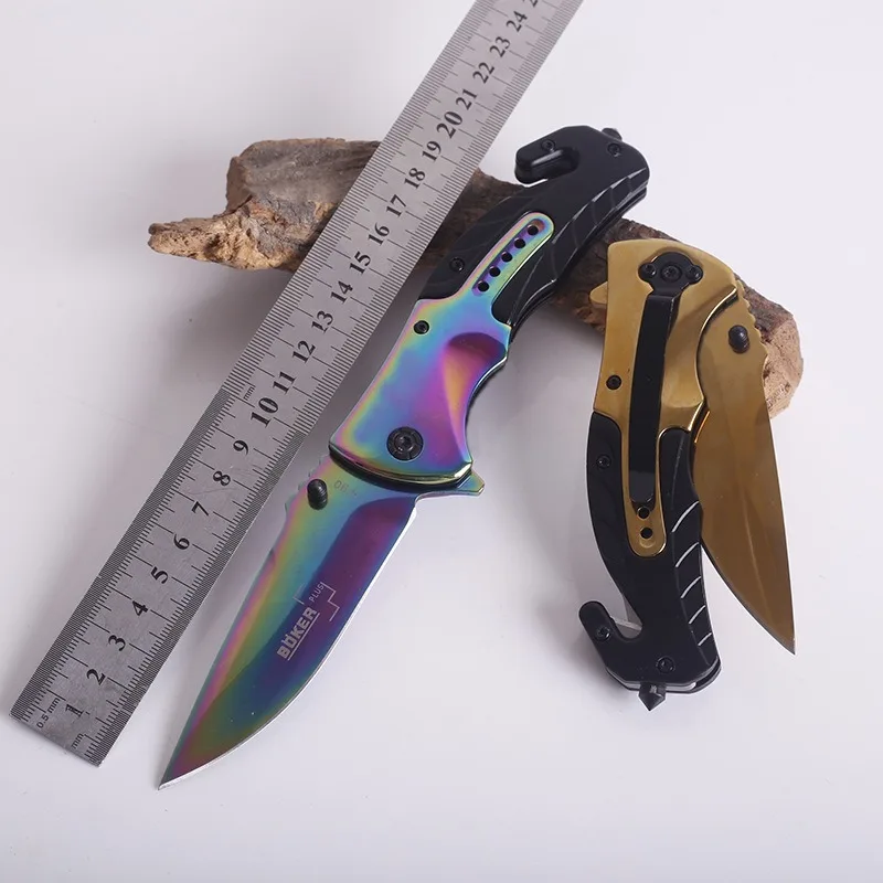 Multifuction Stainless steel Folding knife Wear resistant Outdoor Jungle Adventure Survival Portable Knife High hardness Tool
Multifuction Stainless steel Folding knife Wear resistant Outdoor Jungle Adventure Survival Portable Knife High hardness Tool
