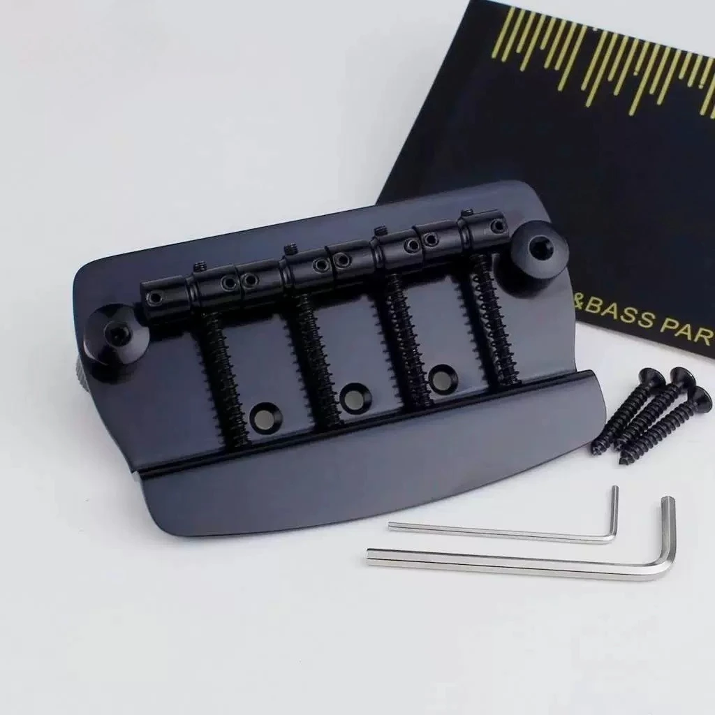 4-string Electric Bass Guitar Bridge Tension Plate Bass Fixed Bridge Tension Plate
4-string Electric Bass Guitar Bridge Tension Plate Bass Fixed Bridge Tension Plate