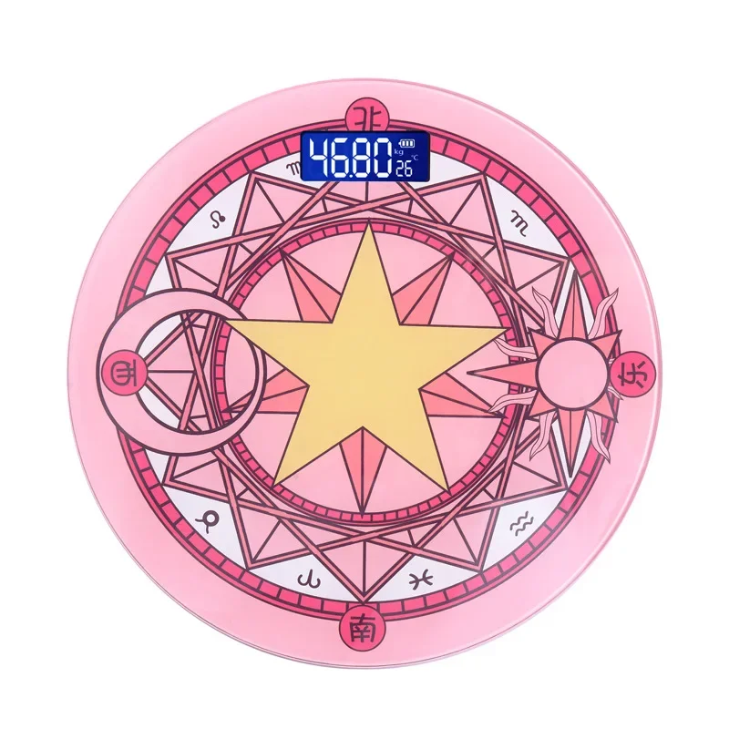 Magic Girl Cardcaptor Sakura Electronic Cute Sailor Moon Weight Scale Anime Peripheral Creative Gift
Magic Girl Cardcaptor Sakura Electronic Cute Sailor Moon Weight Scale Anime Peripheral Creative Gift