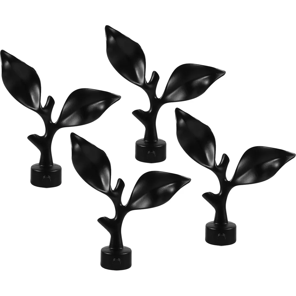 4pcs Iron Decorative Curtain Rod End Strong Leaf Design Home Decoration Accessories Curtain Pole End Cap Fittings
4pcs Iron Decorative Curtain Rod End Strong Leaf Design Home Decoration Accessories Curtain Pole End Cap Fittings