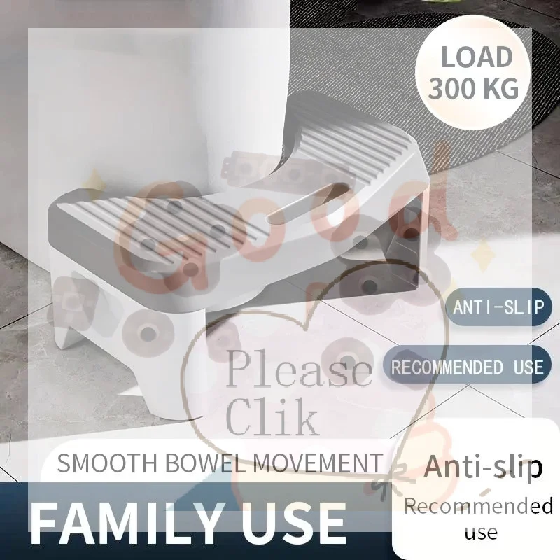 1Pc Toilet Stool For Bathroom, Comfort Toilet Stool For Adult Kids Pregnant Women, Squatting Aid Footstool, Anti Slip Thickening
1Pc Toilet Stool For Bathroom, Comfort Toilet Stool For Adult Kids Pregnant Women, Squatting Aid Footstool, Anti Slip Thickening