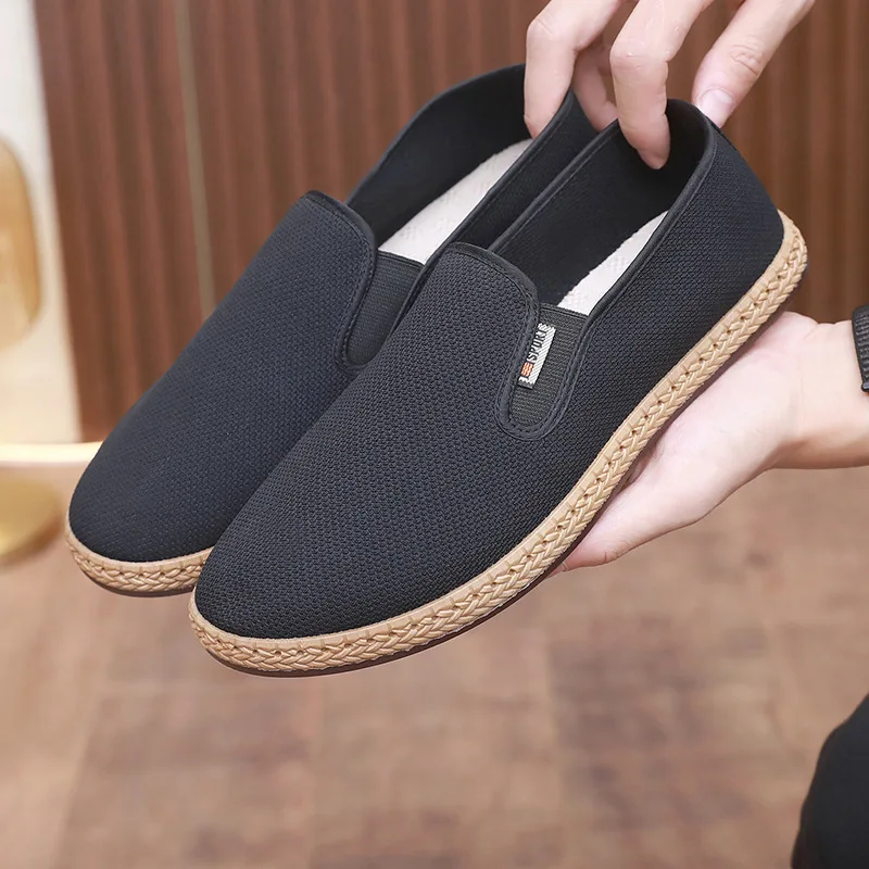 2026 Summer Men's Shoes Mesh Shoes Lightweight Soft Sole Sneakers Breathable Driving Casual Shoes Slip-on Non-slip Male Loafers
2026 Summer Men's Shoes Mesh Shoes Lightweight Soft Sole Sneakers Breathable Driving Casual Shoes Slip-on Non-slip Male Loafers