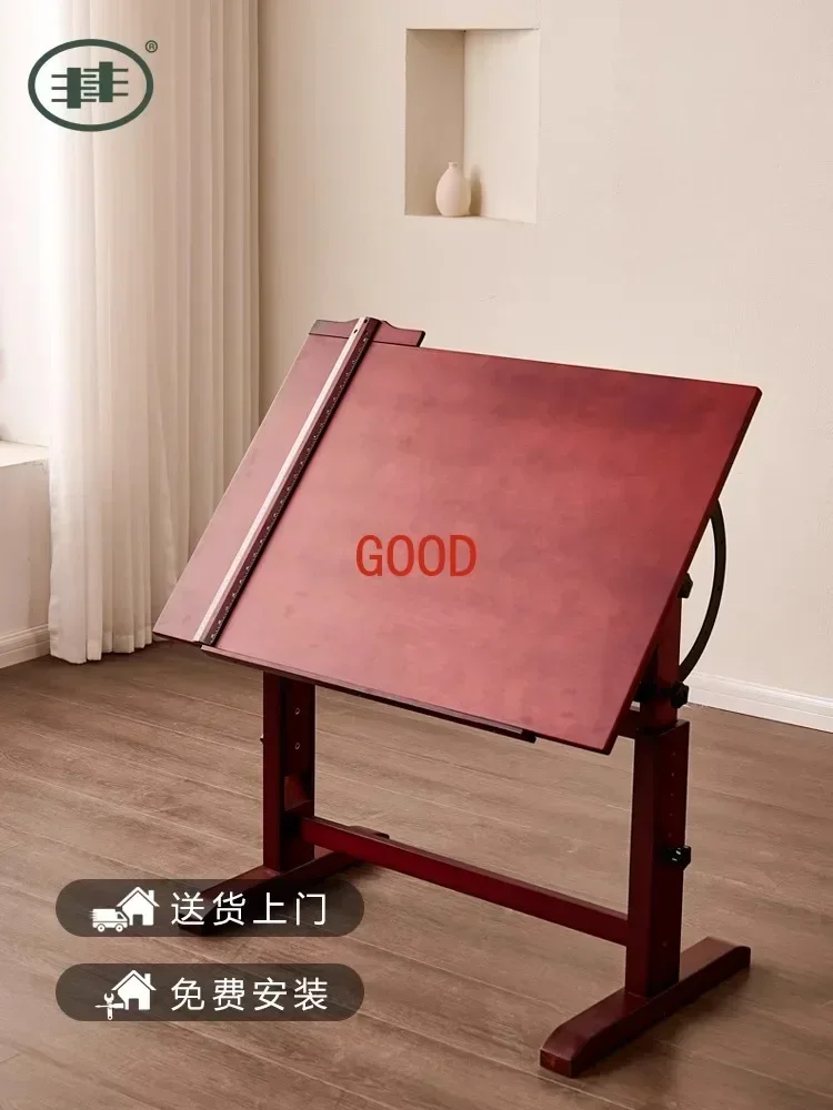 Solid wood painting table for art students Special painting table for kindergarten children Graffiti drawing table
Solid wood painting table for art students Special painting table for kindergarten children Graffiti drawing table