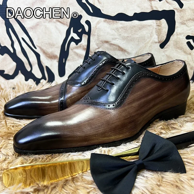 LUXURY BRAND MEN OXFORD SHOES BLACK COFFEE POINTED TOE BROGUE OXFORDS ELEGANT MENS DRESS WORK SHOES LACE UP FORMAL SHOES FOR MEN
LUXURY BRAND MEN OXFORD SHOES BLACK COFFEE POINTED TOE BROGUE OXFORDS ELEGANT MENS DRESS WORK SHOES LACE UP FORMAL SHOES FOR MEN
