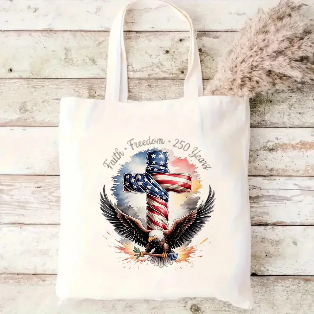 250 Years of 'Merica Canvas Tote Bag, Rockstar Gorilla with Guitar and Fireworks Design
250 Years of 'Merica Canvas Tote Bag, Rockstar Gorilla with Guitar and Fireworks Design