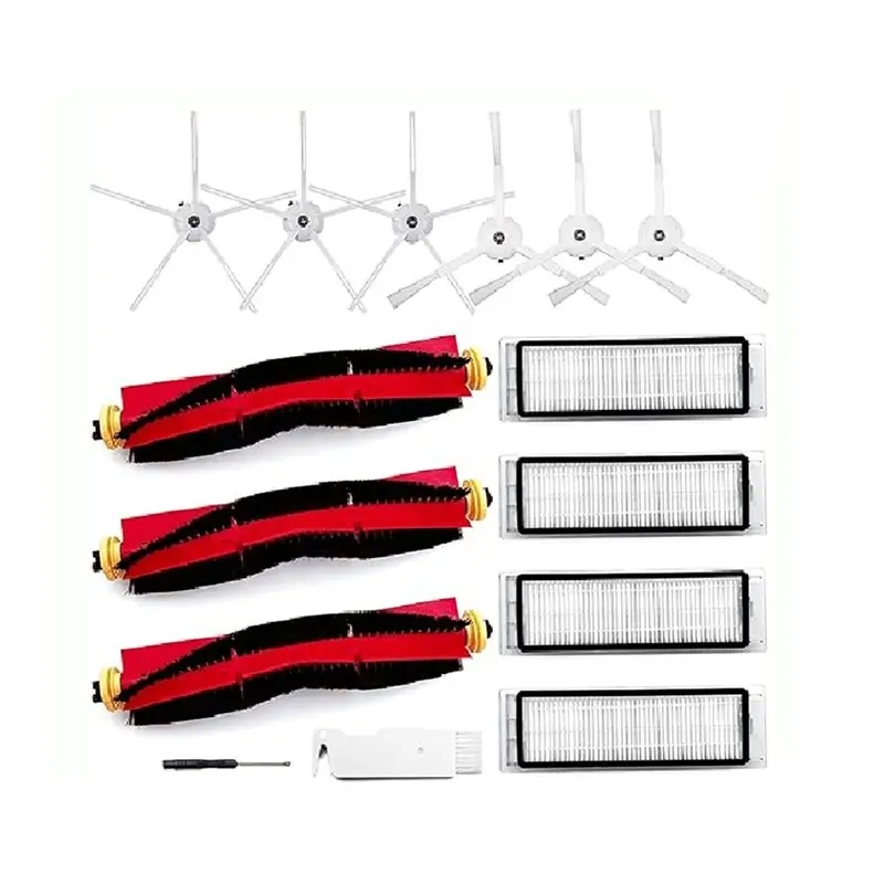 YCOC-Vacuum Cleaner Replacement Parts- Roller Brush HEPA Filter Mop Cloth Spare For Xiaomi Roborock S5 Max S6 Pure, E4 E5 S6 Max
YCOC-Vacuum Cleaner Replacement Parts- Roller Brush HEPA Filter Mop Cloth Spare For Xiaomi Roborock S5 Max S6 Pure, E4 E5 S6 Max
