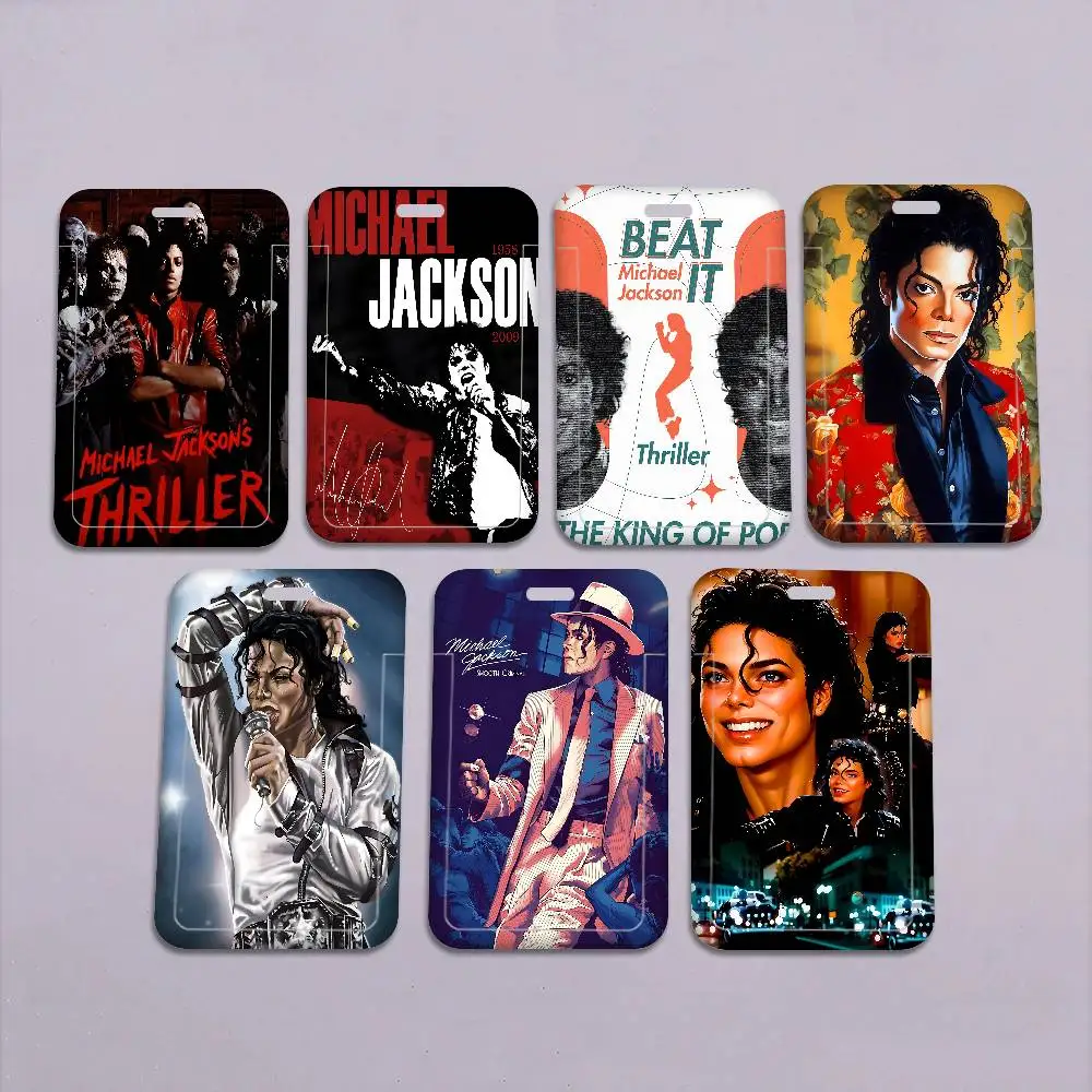 80s Pop Singer Michael Jackson 1pc Credit Card Holders Bank Card Neck Strap Card Bus Holder Students Identity Badge With Lanyard
80s Pop Singer Michael Jackson 1pc Credit Card Holders Bank Card Neck Strap Card Bus Holder Students Identity Badge With Lanyard