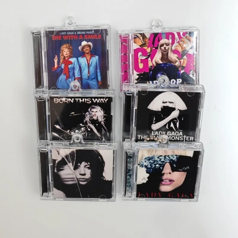 Lady Gaga Mini Album CD NFC Music Keychain High-quality Acrylic Support Keychains with Stylish Appearance
Lady Gaga Mini Album CD NFC Music Keychain High-quality Acrylic Support Keychains with Stylish Appearance