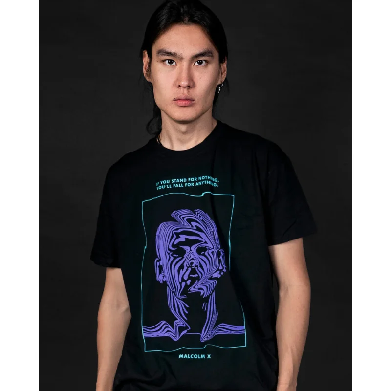 A Man Who Stands For Nothing Malcolm X quote Funny T shirt 100% cotton print Birthday Gift All size Tops Humor Graphic Clothes
A Man Who Stands For Nothing Malcolm X quote Funny T shirt 100% cotton print Birthday Gift All size Tops Humor Graphic Clothes