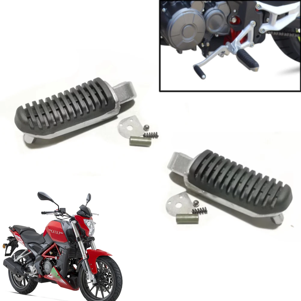 1 pair Motorcycle Front Footrest Foot Rest Pedal For Benelli TNT25 BN251 TNT125 TNT135 BJ250-15
1 pair Motorcycle Front Footrest Foot Rest Pedal For Benelli TNT25 BN251 TNT125 TNT135 BJ250-15