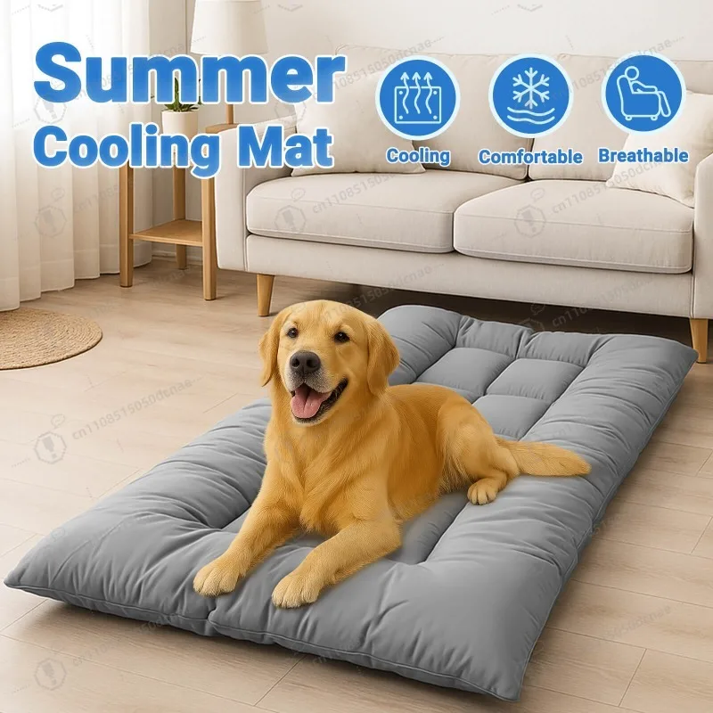 Super Large Summer Cooling Pad Dog Sofa Bed, Super Soft Thick Polyester Pet Pad Anti-slip Bottom Dog Bed Dog Beds
Super Large Summer Cooling Pad Dog Sofa Bed, Super Soft Thick Polyester Pet Pad Anti-slip Bottom Dog Bed Dog Beds
