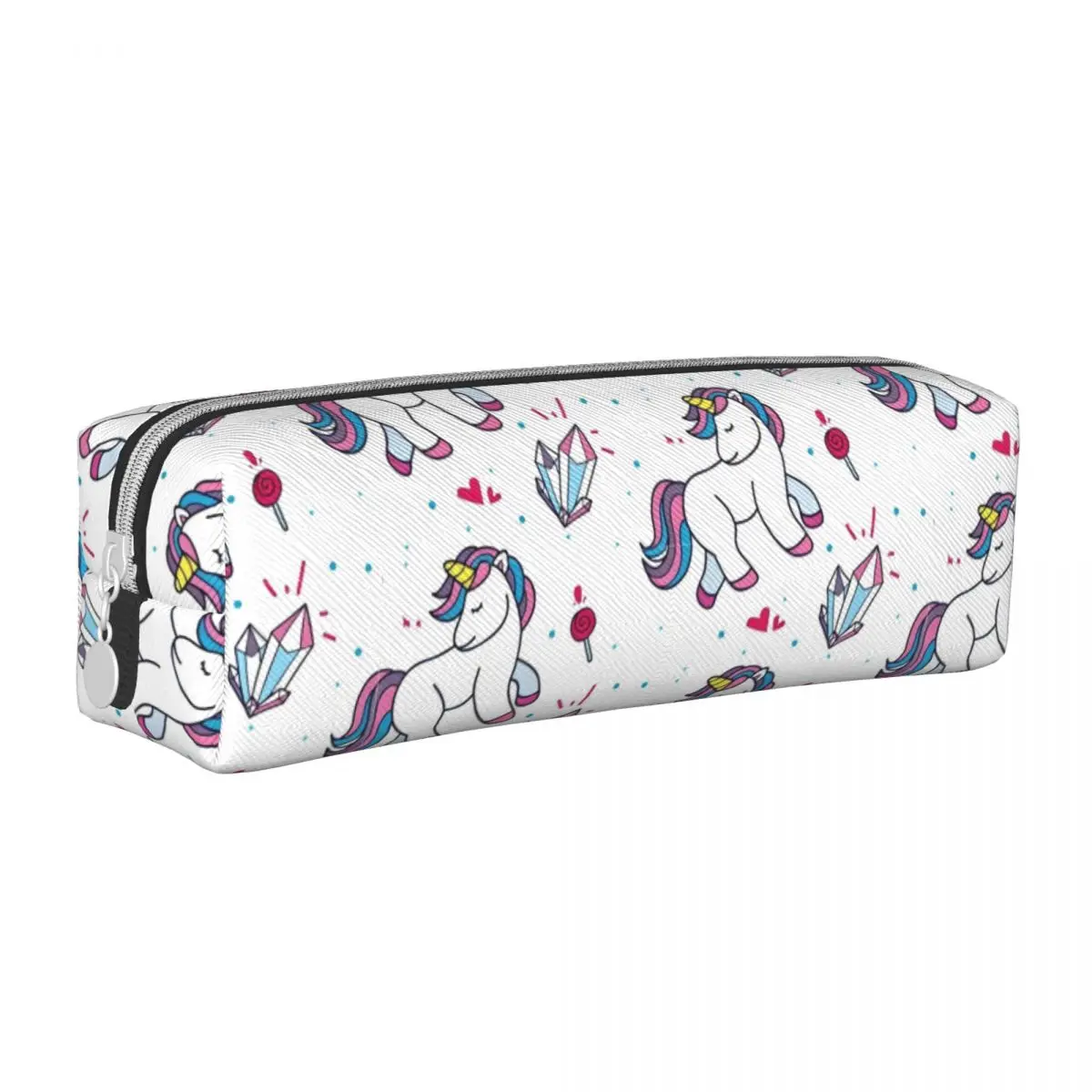 Милый пенал с единорогом из мультфильма, держатель для ручек, сумка для студентов, большая вместимость, школьный пенал на молнии
Милый пенал с единорогом из мультфильма, держатель для ручек, сумка для студентов, большая вместимость, школьный пенал на молнии