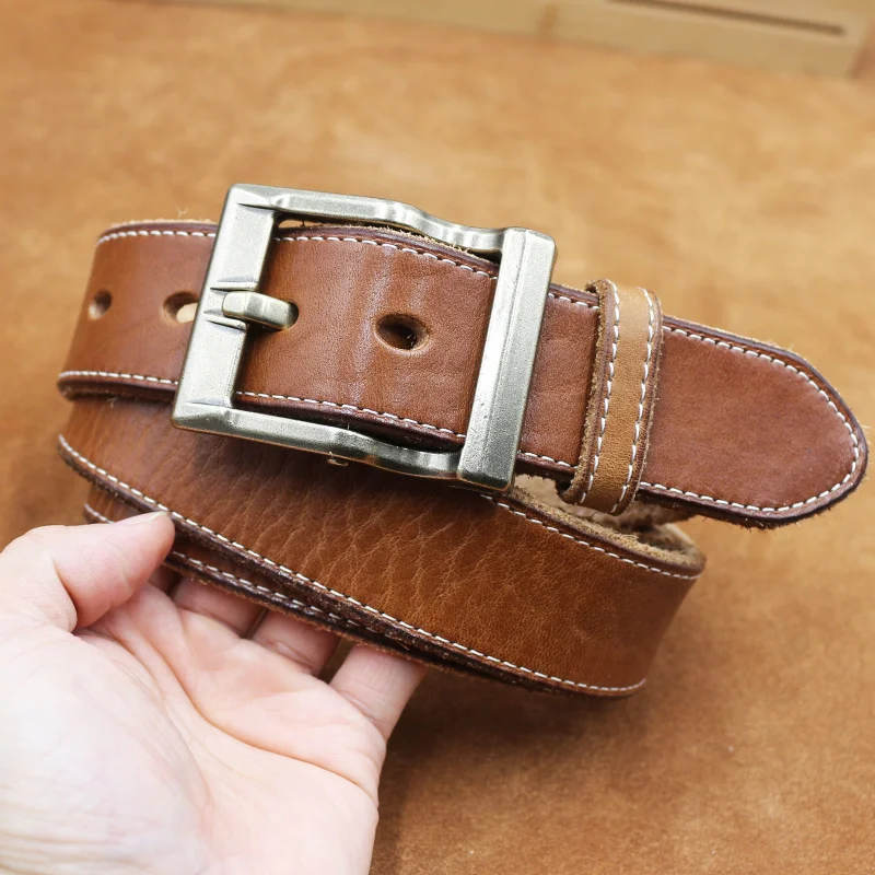 Vintage Top Grain Leather Handmade Belt Washed Leather Business Casual Belt Creative Design Trendy Men
Vintage Top Grain Leather Handmade Belt Washed Leather Business Casual Belt Creative Design Trendy Men