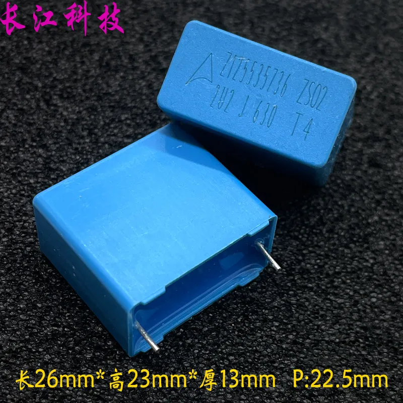 10pcs/MKP 225 2.2uf 2u2 630v 225J high-frequency safety capacitor P22.5
10pcs/MKP 225 2.2uf 2u2 630v 225J high-frequency safety capacitor P22.5
