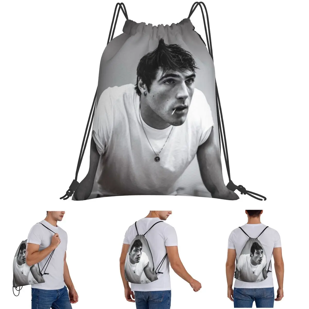 Jacob Elordi Australian Actor Backpacks Multi-function Drawstring Bags Sports Bag Book Bags for Man Woman School
Jacob Elordi Australian Actor Backpacks Multi-function Drawstring Bags Sports Bag Book Bags for Man Woman School