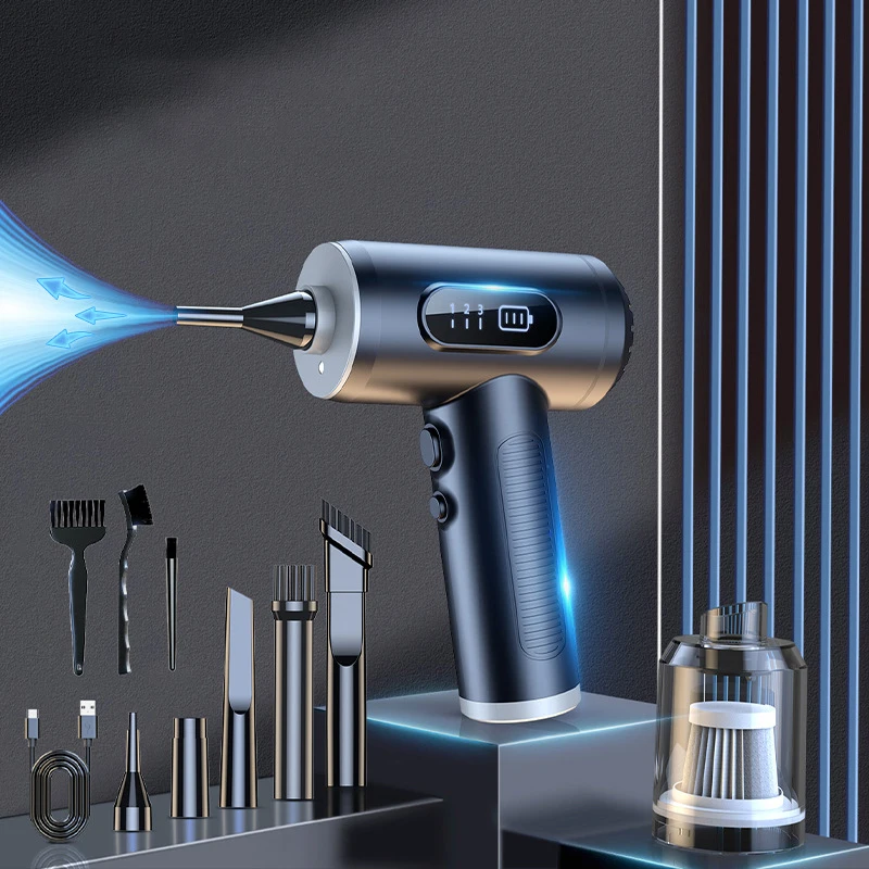 50000RPM Car Vacuum Cleaner Wireless Vacuum Pump Handheld Vacuum Cleaner Cordless Robot for Car Home Appliance Strong Suction
50000RPM Car Vacuum Cleaner Wireless Vacuum Pump Handheld Vacuum Cleaner Cordless Robot for Car Home Appliance Strong Suction