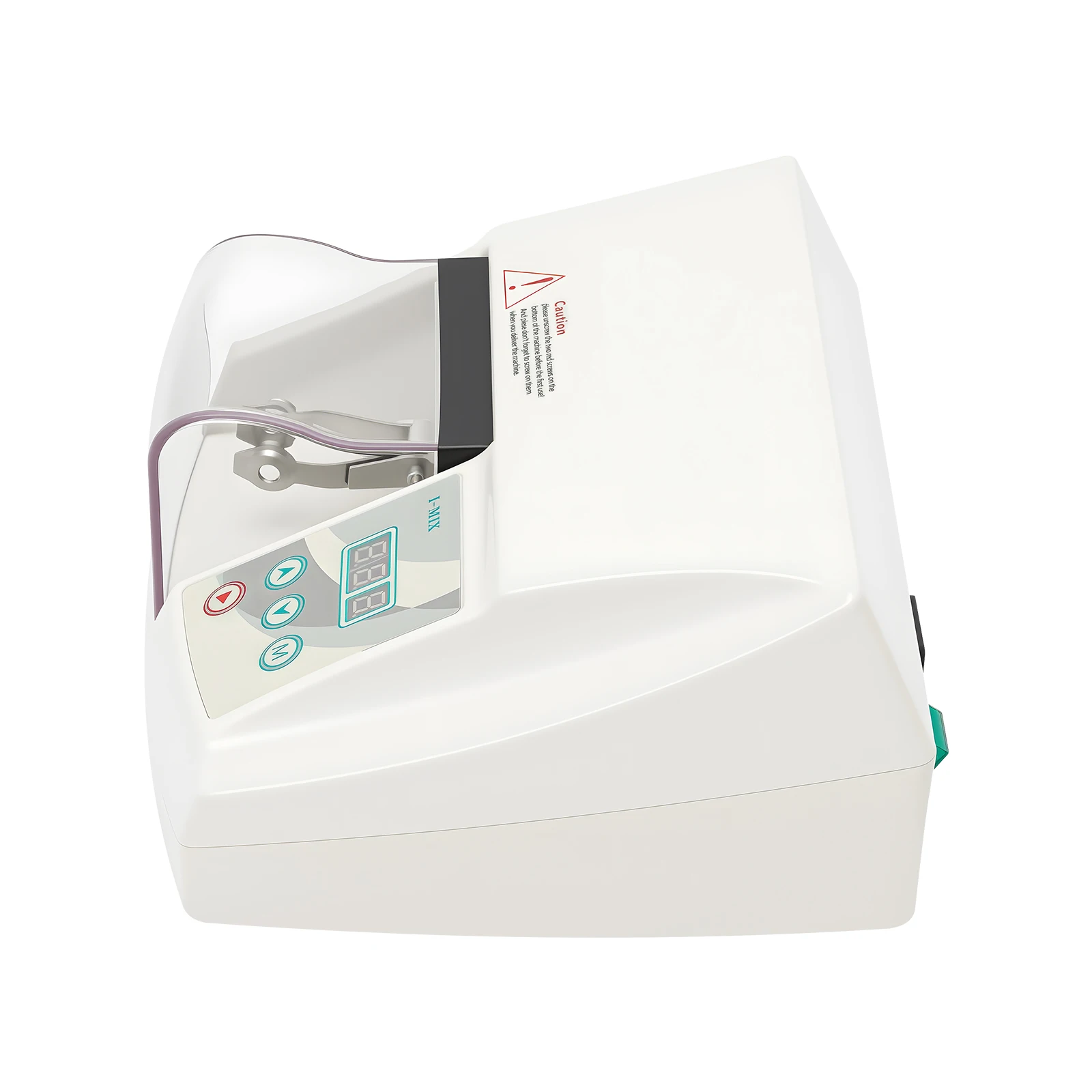Dental Amalgamator IMIX-M3 IMIX-M6 Plastic Shell 35W Motor Power Vibration Mixing Machine For Dental Silver Alloy Powder Mercury Blend Silver Amalgam Making Dental Lab Equipment With 1 Year Warranty
Dental Amalgamator IMIX-M3 IMIX-M6 Plastic Shell 35W Motor Power Vibration Mixing Machine For Dental Silver Alloy Powder Mercury Blend Silver Amalgam Making Dental Lab Equipment With 1 Year Warranty