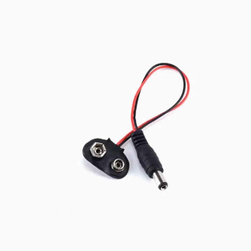 5 pieces of 9V battery buttons with DC head 5.5 * 2.1MM Type I/T leather battery buttons
5 pieces of 9V battery buttons with DC head 5.5 * 2.1MM Type I/T leather battery buttons