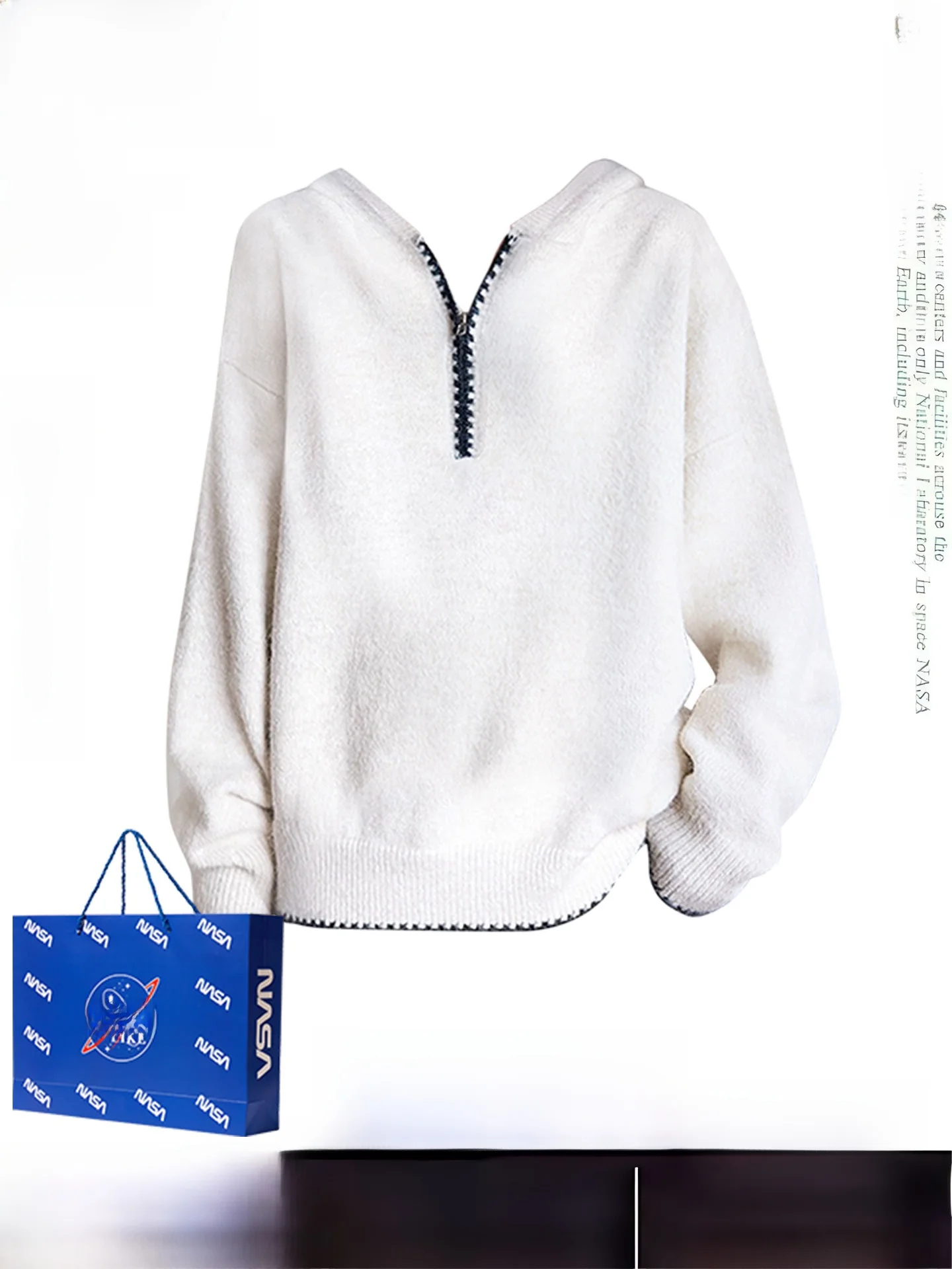 Loose Fit Hooded Knitted Sweater Women's Autumn Winter Casual Sle f Zip up Long Sve Thermal Top for Young Girls
Loose Fit Hooded Knitted Sweater Women's Autumn Winter Casual Sle f Zip up Long Sve Thermal Top for Young Girls