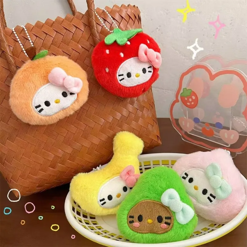 Hello Kitty Squeaky Plush Keychain Cute Banana Avocado Fruit Cartoon Bag Charm Soft Kawaii Student Bestie Gift Ins Creative Fun
Hello Kitty Squeaky Plush Keychain Cute Banana Avocado Fruit Cartoon Bag Charm Soft Kawaii Student Bestie Gift Ins Creative Fun