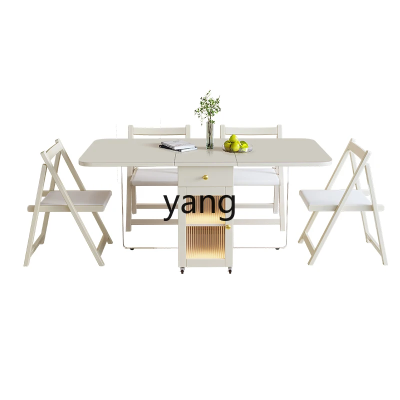 LH Household Small Apartment Solid Wood Retractable Acrylic Movable Multi-Functional Stone Plate Dining Table Combination
LH Household Small Apartment Solid Wood Retractable Acrylic Movable Multi-Functional Stone Plate Dining Table Combination