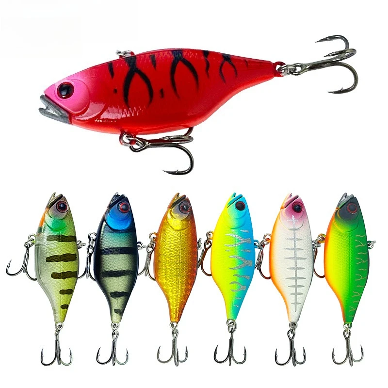 2pcs 60mm/11.9g Fishing Lures Sinking VIB Wobbler Long Casting Vibration Artificial Hard Bait Jerkbait Seawater Fishing Bass
2pcs 60mm/11.9g Fishing Lures Sinking VIB Wobbler Long Casting Vibration Artificial Hard Bait Jerkbait Seawater Fishing Bass