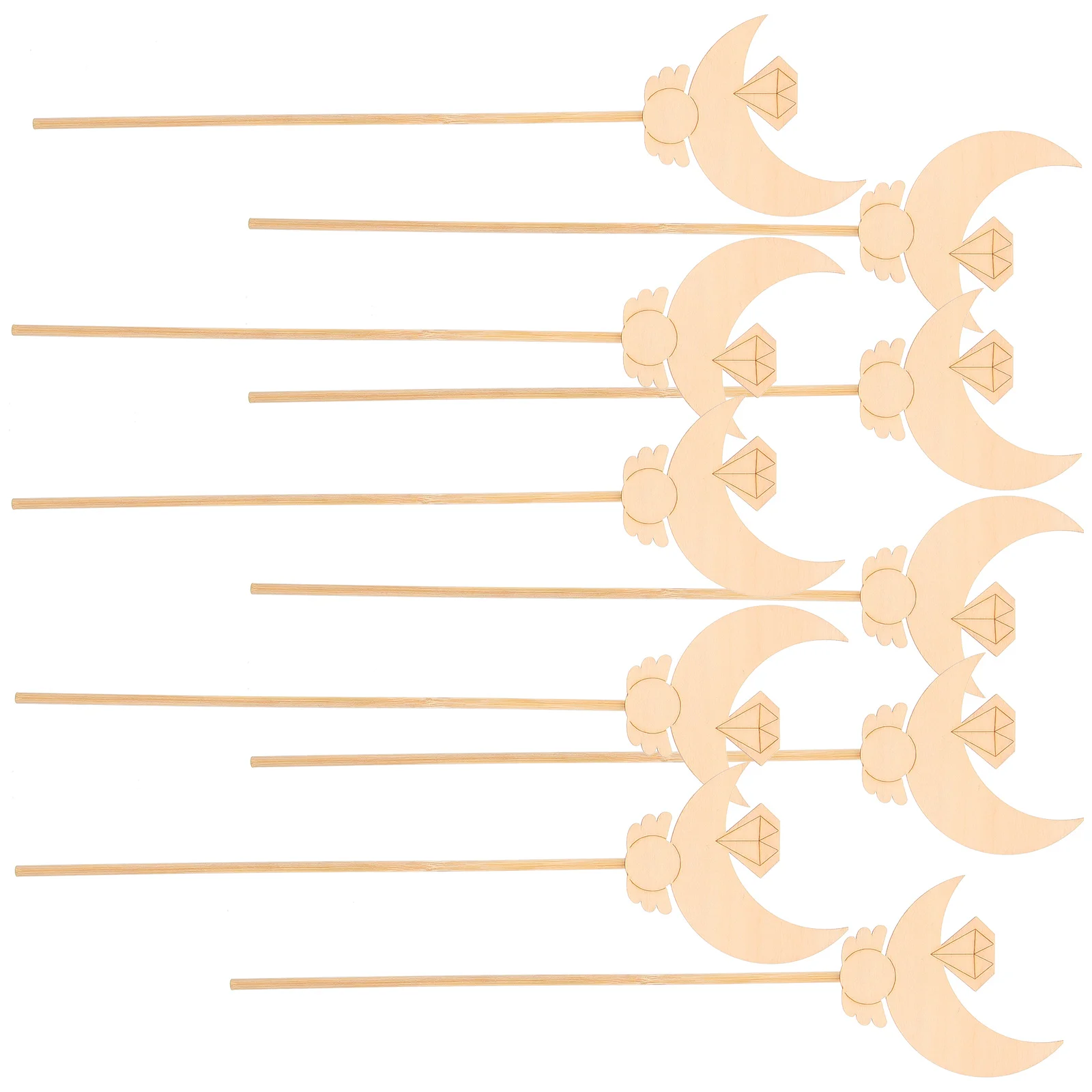 10Pcs DIY Wooden Fairy Wands Blank Painting Sticks Kids Craft Supplies Creative Fairy Stick for Girls DIY Graffiti
10Pcs DIY Wooden Fairy Wands Blank Painting Sticks Kids Craft Supplies Creative Fairy Stick for Girls DIY Graffiti