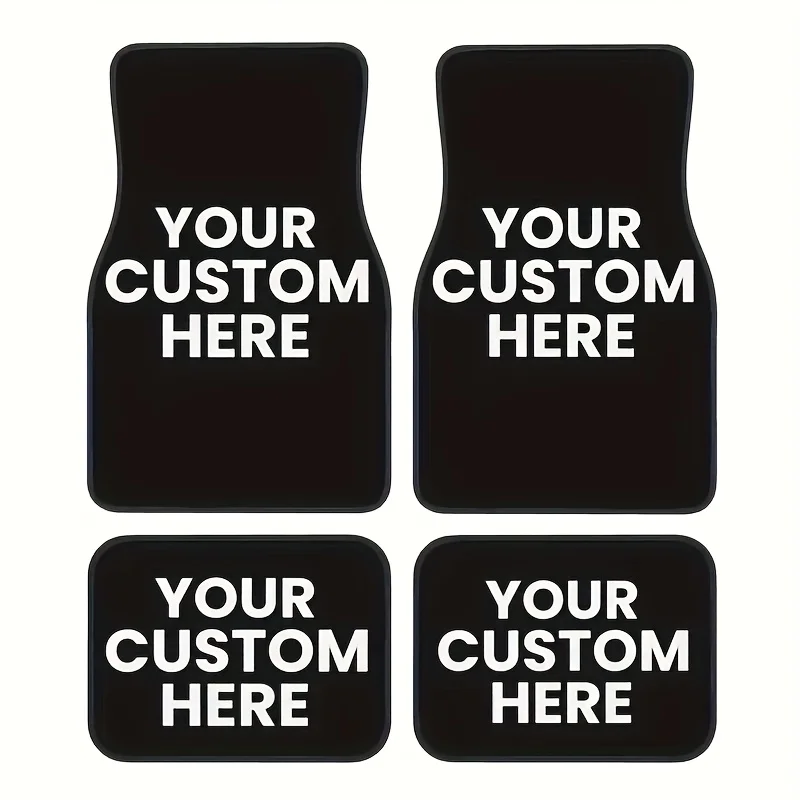 4-Pack Custom Pattern Car Mats - Unique Photo Custom, Soft Easy Clean Install, All-Weather, Anti-Slip, Great Gift
4-Pack Custom Pattern Car Mats - Unique Photo Custom, Soft Easy Clean Install, All-Weather, Anti-Slip, Great Gift