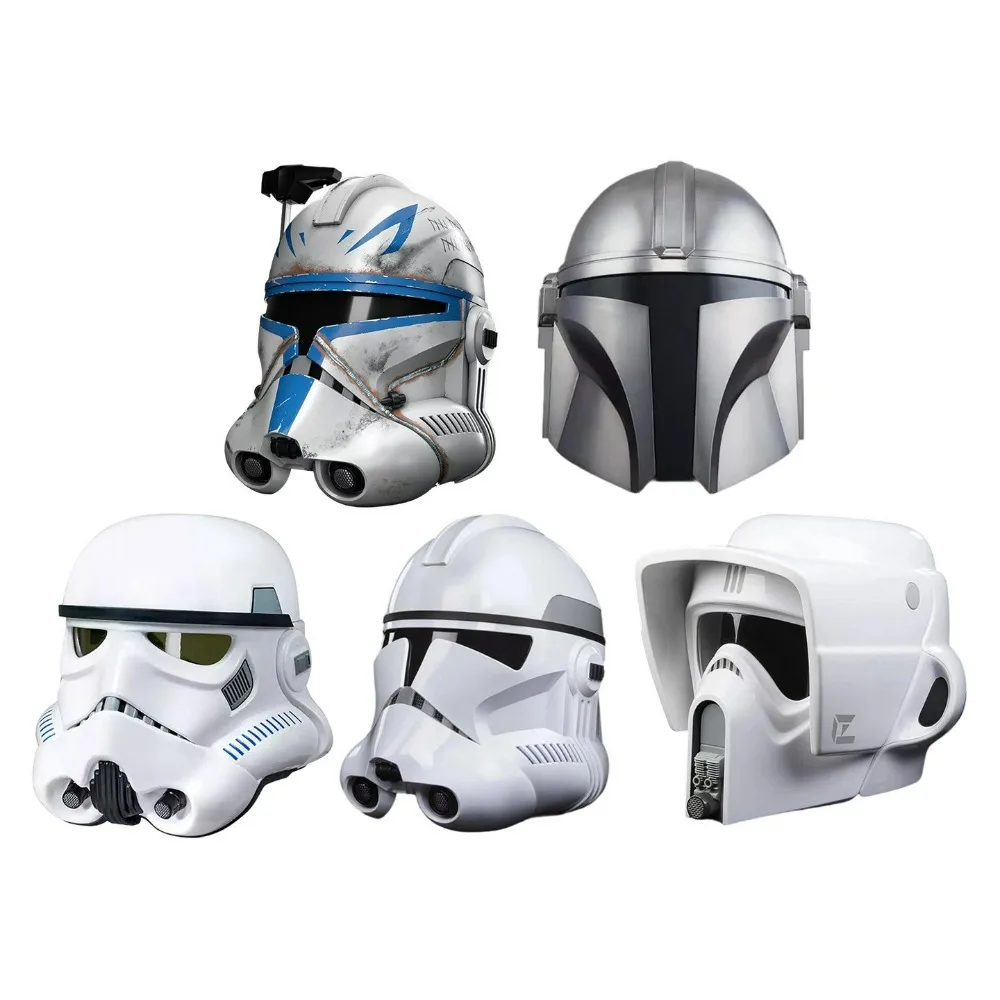 Hasbro Star Wars, Mandalorian and Ancient, Clones, Imperial Soldiers, Scouts, wearing helmets
Hasbro Star Wars, Mandalorian and Ancient, Clones, Imperial Soldiers, Scouts, wearing helmets