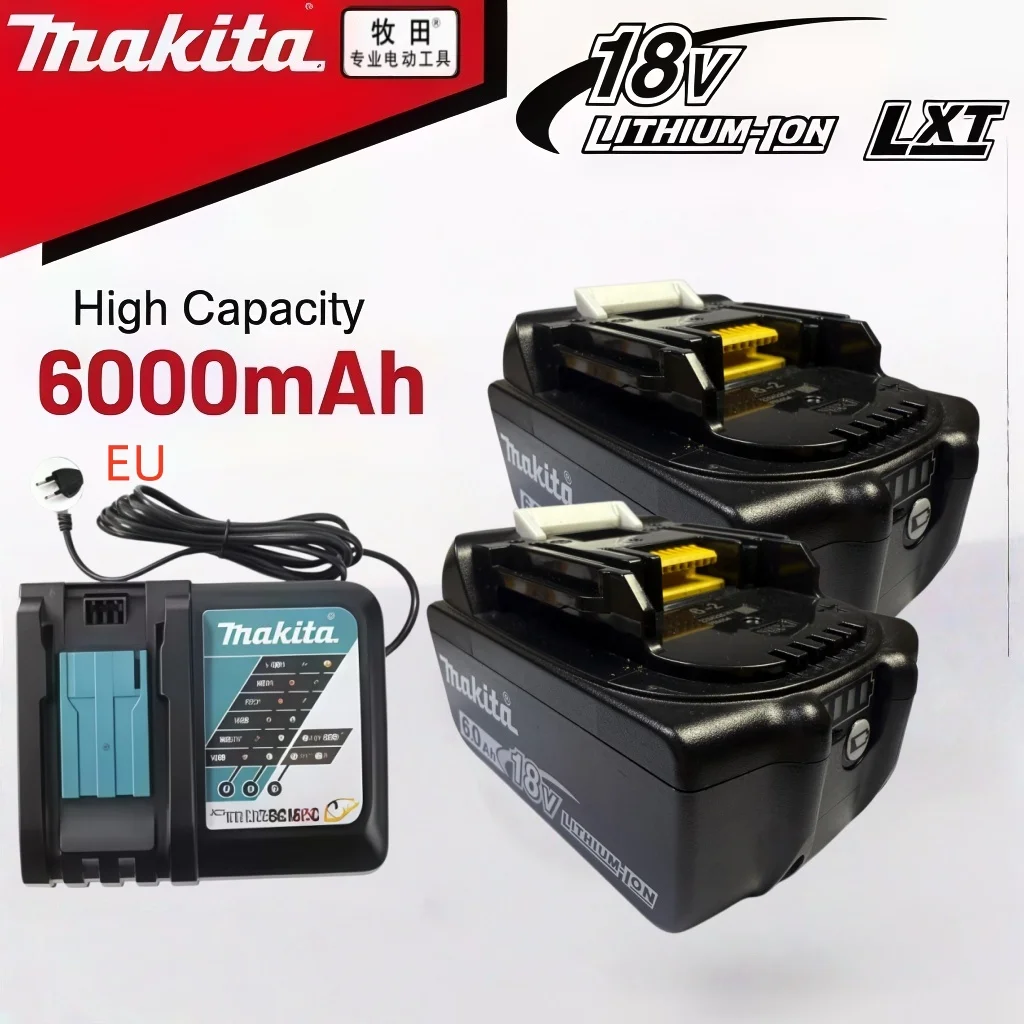 Original Spec Makita 18V 3/6/9Ah Lithium Pack LED Indicator CompatibleBL1830B BL1860B For Full Range Makita Electric Power Tools
Original Spec Makita 18V 3/6/9Ah Lithium Pack LED Indicator CompatibleBL1830B BL1860B For Full Range Makita Electric Power Tools