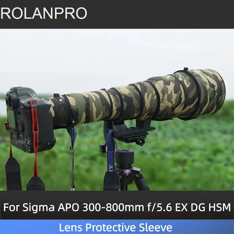 ROLANPRO Camouflage Lens Coat For Sigma APO 300-800mm f/5.6 EX DG HSM Lens Protective Sleeve DSLR Bag Sigma 300 800m Guns Case
ROLANPRO Camouflage Lens Coat For Sigma APO 300-800mm f/5.6 EX DG HSM Lens Protective Sleeve DSLR Bag Sigma 300 800m Guns Case