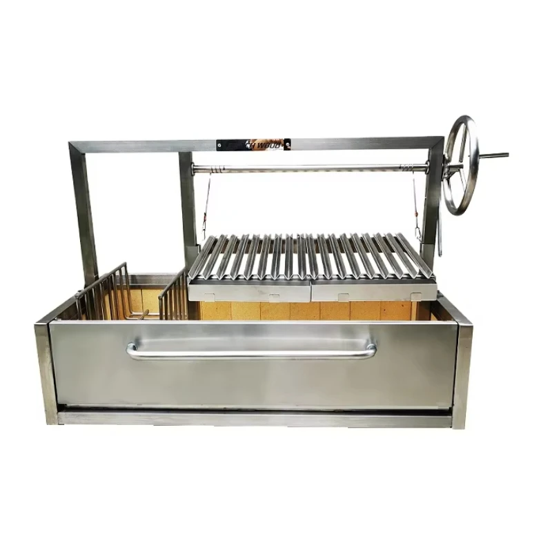 Modern Gaucho Grill Counter Sunk Drop-in Santa Maria Style for Contemporary Kitchens
Modern Gaucho Grill Counter Sunk Drop-in Santa Maria Style for Contemporary Kitchens