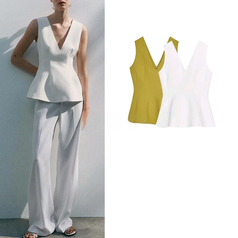 Spring New Arrival Women's Casual Slim Fit Svel Nine Point Skirt Sle Vest Top Polyester Fiber 00% Color
Spring New Arrival Women's Casual Slim Fit Svel Nine Point Skirt Sle Vest Top Polyester Fiber 00% Color