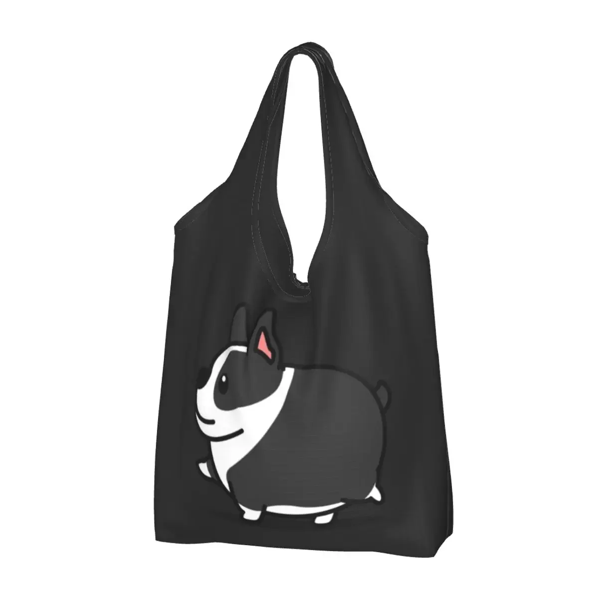 Cute Boston Terrier Portable Tote Shopping Bags Foldable Shopper Bag Grocery Handbag Shoulder Bag
Cute Boston Terrier Portable Tote Shopping Bags Foldable Shopper Bag Grocery Handbag Shoulder Bag