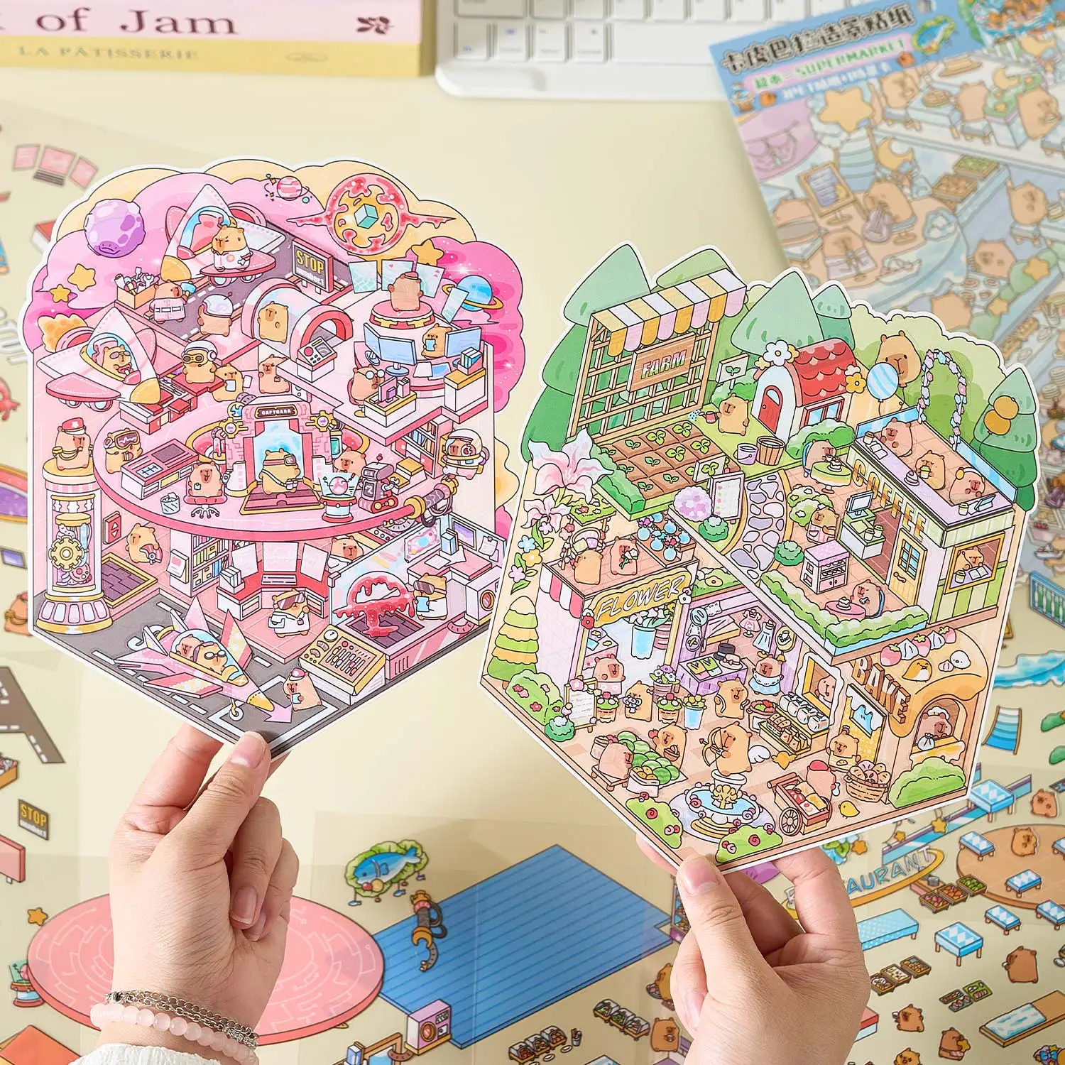 Kawaii теплый маленький дом 3D звездочка пейзажная наклейка DIY карманная кабина сцена Хэллоуингиfts
Kawaii теплый маленький дом 3D звездочка пейзажная наклейка DIY карманная кабина сцена Хэллоуингиfts 