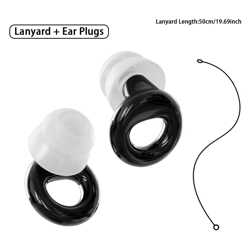 Double Layer Silicone Earplugs with Lanyard Noise Reduction Reusable Washable Swimming Earplugs for Water Sports
Double Layer Silicone Earplugs with Lanyard Noise Reduction Reusable Washable Swimming Earplugs for Water Sports