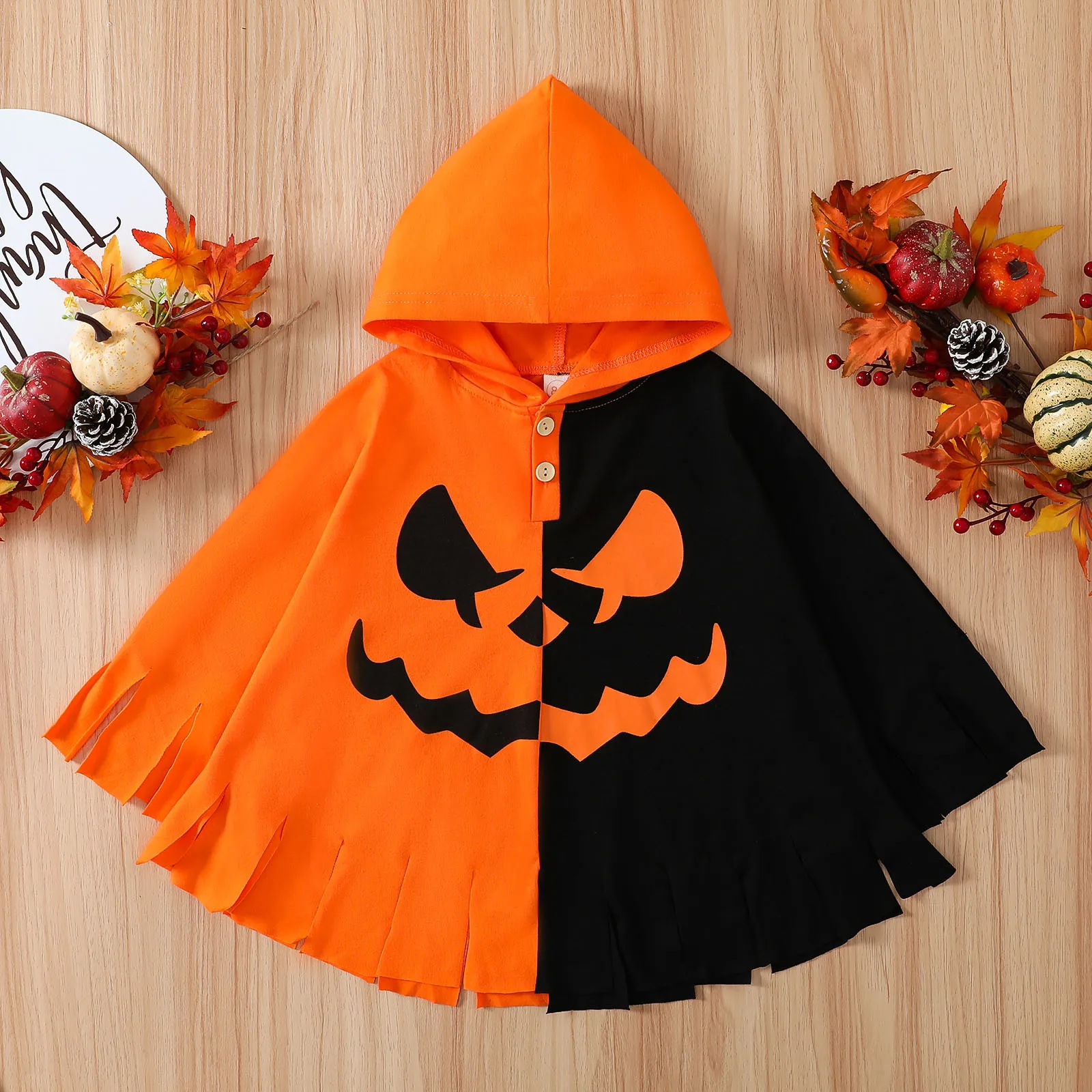 Halloween Kids Pumpkin Color Blocking Print Clothing Hooded Back-to-school Block Printing Cosplay Funny Pumpkin Children Costume
Halloween Kids Pumpkin Color Blocking Print Clothing Hooded Back-to-school Block Printing Cosplay Funny Pumpkin Children Costume