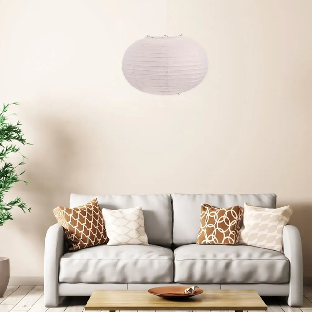 2Pcs Paper Lantern Lampshade D30cm H20cm Decorative Light Cover Home Lampshade Iron Craft Warm Lighting Easy Install
2Pcs Paper Lantern Lampshade D30cm H20cm Decorative Light Cover Home Lampshade Iron Craft Warm Lighting Easy Install
