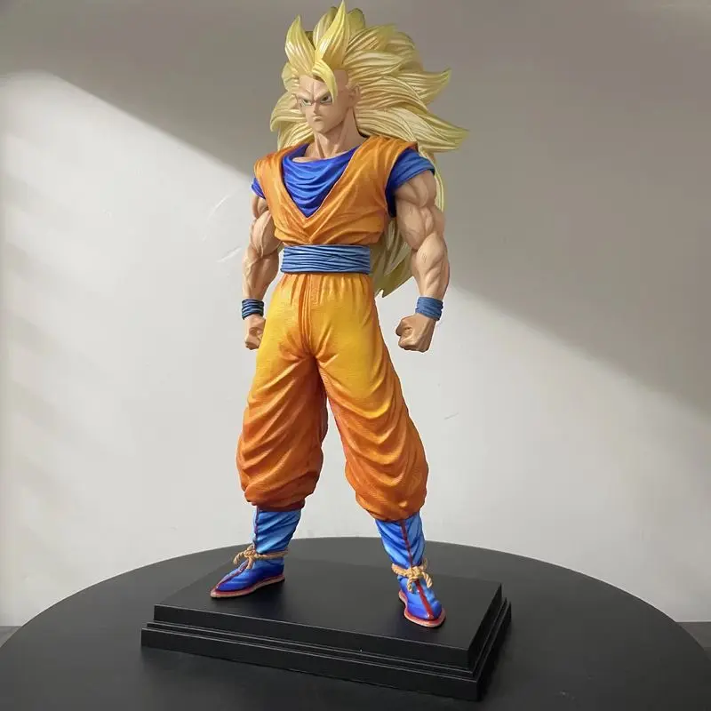 JT Studio Super Saiyan 3 Goku Figure 32cm Star Trail Dragon Ball Z Anime Garage Kit Statue Desktop Display Collectible
JT Studio Super Saiyan 3 Goku Figure 32cm Star Trail Dragon Ball Z Anime Garage Kit Statue Desktop Display Collectible