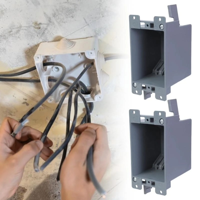 Practical Single Gang Electrical Box for Residential and Commercial Use 448A
Practical Single Gang Electrical Box for Residential and Commercial Use 448A